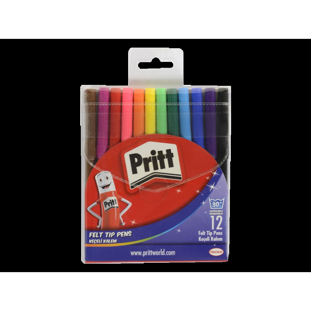 PRITT KEÇELİ KALEM 12 RENK